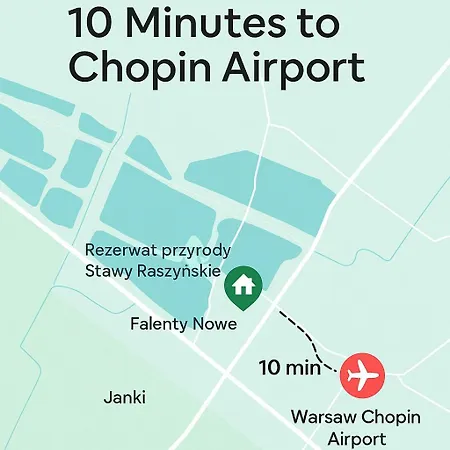 Luxury House With Garden Near Chopin Airport * Jaworowa